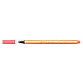 Stabilo Fineliner STABILO point 88/040 fijn neon rood