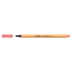 Fineliner STABILO point 88/040 fijn neon rood