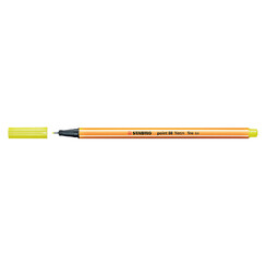 Fineliner STABILO point 88/024 fijn neon geel