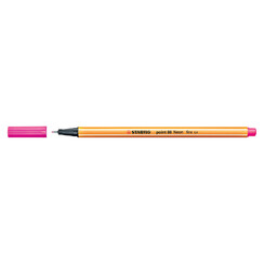 Fineliner STABILO Point 88 /056 Fin rose fluo