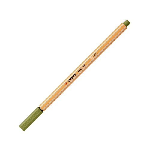 Stabilo Fineliner STABILO point 88/37 Fin rouille