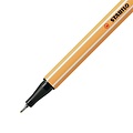 Stabilo Fineliner STABILO point 88/37 fijn moddergroen