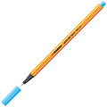 Stabilo Fineliner STABILO point 88/031 fijn neon blauw