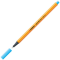 Fineliner STABILO point 88/031 fijn neon blauw
