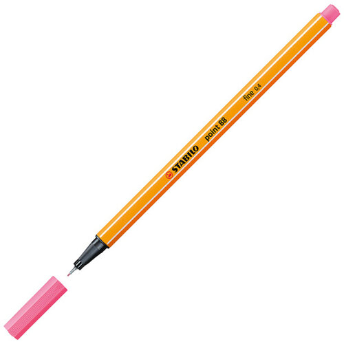 Stabilo Fineliner STABILO point 88/29 Fin rose