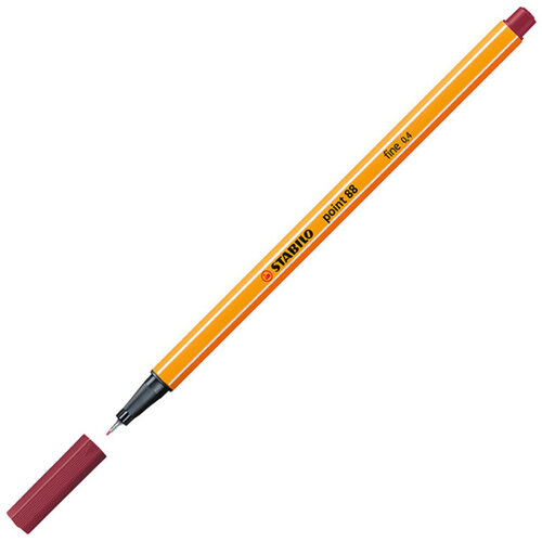 Stabilo Fineliner STABILO point 88/19 fijn heidepaars