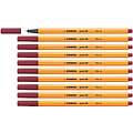 Stabilo Fineliner STABILO point 88/19 Fin pourpre