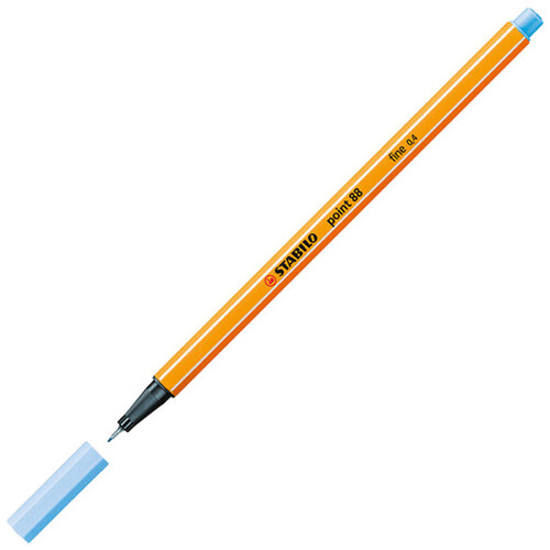 Stabilo Fineliner STABILO point 88/11 fijn ijsblauw
