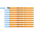 Stabilo Fineliner STABILO point 88/11 fijn ijsblauw