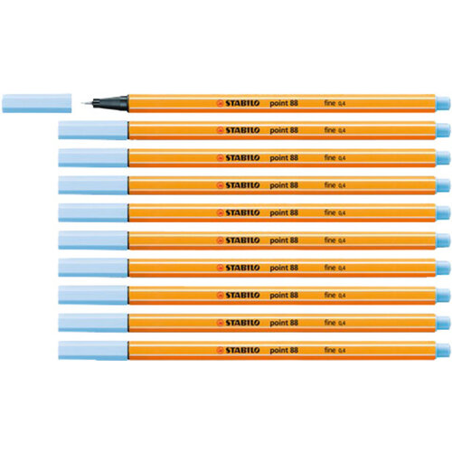Stabilo Fineliner STABILO point 88/11 Fin bleu glacier