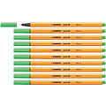 Stabilo Fineliner STABILO point 88/16 fijn licht smaragdgroen