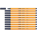 Stabilo Fineliner STABILO point 88/98 fijn payne's grijs