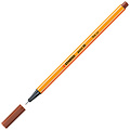 Stabilo Fineliner STABILO point 88/38 fijn krijtrood