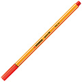 Stabilo Fineliner STABILO point 88/48 fijn lichtrood