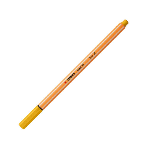 Stabilo Fineliner STABILO point 88/87 Fin jaune curry
