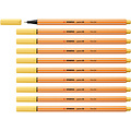 Stabilo Fineliner STABILO point 88/23 fijn lichtgeel