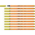 Stabilo Fineliner STABILO point 88/67 fijn mosterd