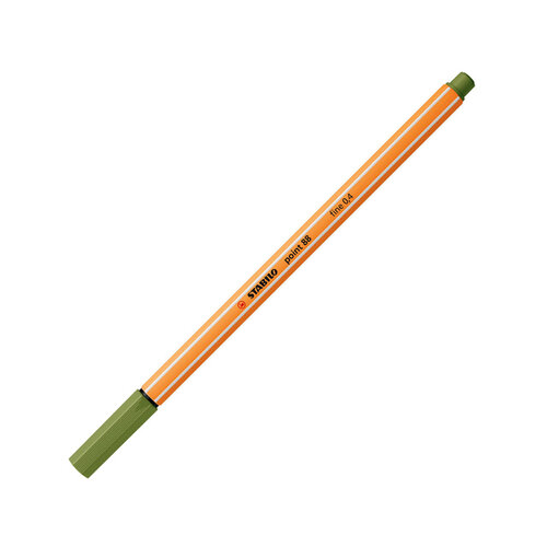Stabilo Fineliner STABILO point 88/35 Fin vert mousse