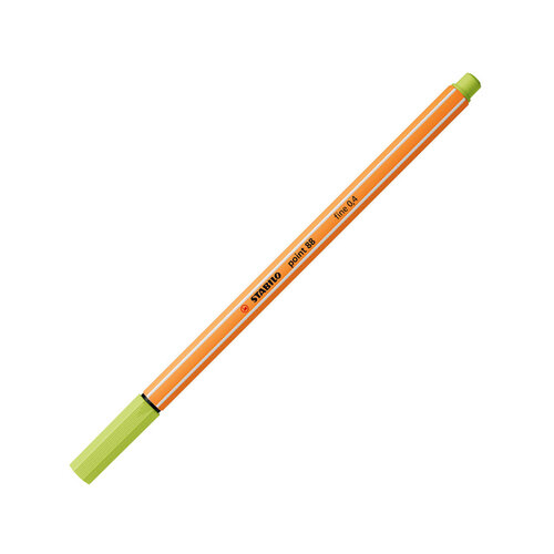 Stabilo Fineliner STABILO point 88/14 fijn vleugje limoen