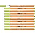 Stabilo Fineliner STABILO point 88/14 Fin citron vert
