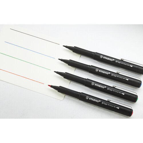 Stabilo Fineliner STABILO dr!ver medium zwart