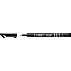 Fineliner STABILO Sensor 189/46 fijn zwart