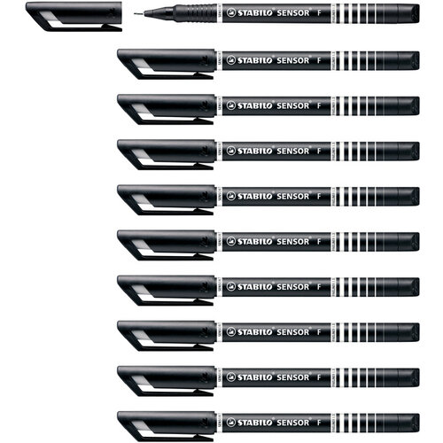 Stabilo Fineliner STABILO Sensor 189/46 fijn zwart