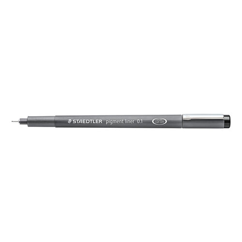 Staedtler Fineliner Staedtler Pigment 308 zwart 0.1mm
