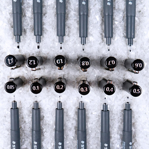 Staedtler Fineliner Staedtler Pigment 308 0,2mm noir