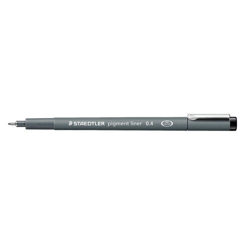 Staedtler Fineliner Staedtler Pigment 308 zwart 0.4mm