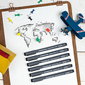 Staedtler Fineliner Staedtler 308 0,3mm assorti set 6 pièces