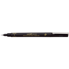 Fineliner uni-Ball Pin Brush EF noir