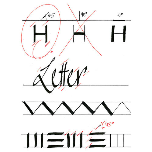 edding Feutre-Calligraphe edding 1255 3,5mm noir