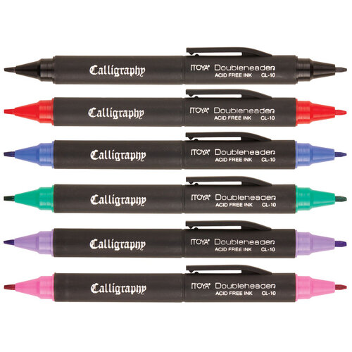 Itoya Kalligrafiepen Itoya CL-10 1.5 èn 3.0mm zwart