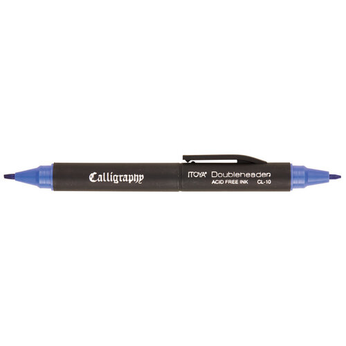 Itoya Kalligrafiepen Itoya CL-10 1.5 èn 3.0mm blauw
