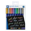 Staedtler Kalligrafiepen Staedtler metallic etui à 10 kleuren