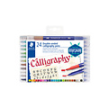 Staedtler Kalligrafiepen Staedtler duo punt 2.0 en 3.5mm 24 kleuren