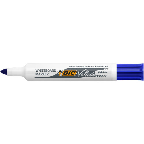 Bic Whiteboardmarker Bic Velleda 1711 rond large blauw