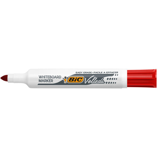 Bic Whiteboardmarker Bic Velleda 1711 rond large rood