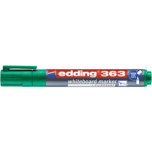 edding Whiteboardmarker edding 363 schuin 1-5mm groen