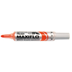 Feutre tableau blanc Pentel Maxiflo MWL5M ogive 3mm orange