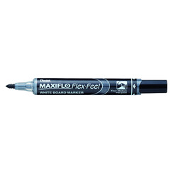 Marqueur tableau blanc Pentel Maxiflo MWL5SBF ogive 1,5-4,5mm noir