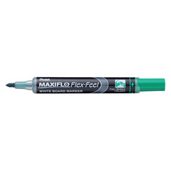 Marqueur tableau blanc Pentel Maxiflo MWL5SBF ogive 1,5-4,5mm vert