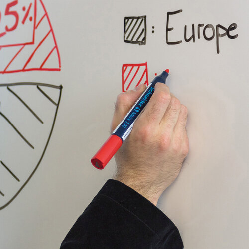 Schneider Whiteboardmarker Schneider Maxx 290 rond 2-3mm assorti doos à 5+1 gratis