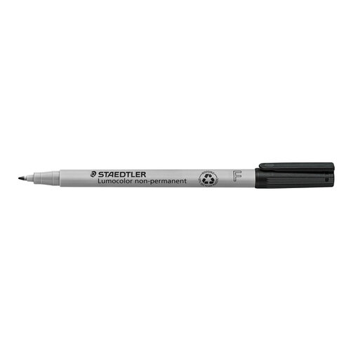 Staedtler Viltstift Staedtler Lumocolor 316 non permanent F zwart