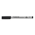 Staedtler Viltstift Staedtler Lumocolor 316 non permanent F zwart