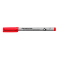 Staedtler Viltstift Staedtler Lumocolor 316 non permanent F rood