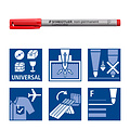Staedtler Viltstift Staedtler Lumocolor 316 non permanent F rood