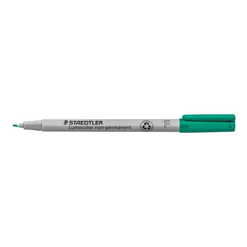 Staedtler Viltstift Staedtler Lumocolor 316 non permanent F groen