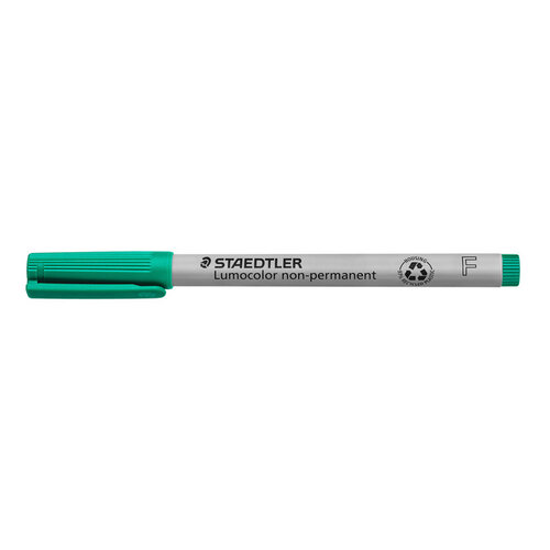 Staedtler Viltstift Staedtler Lumocolor 316 non permanent F groen